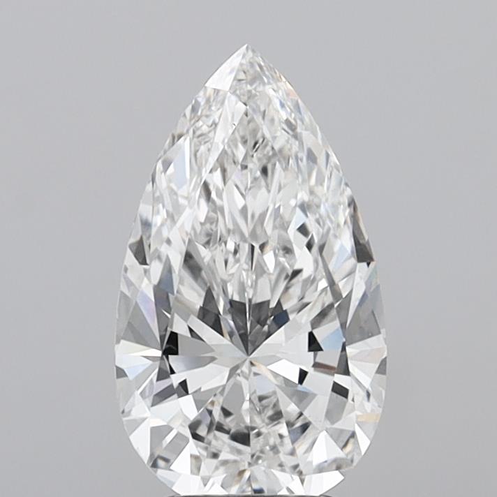 IGI 3.36 Carat Pear Lab Grown Diamond 人工培育鑽石 實驗室人造鑽石
