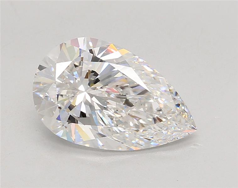 IGI 3.05 Carat Pear Lab Grown Diamond 人工培育鑽石 實驗室人造鑽石