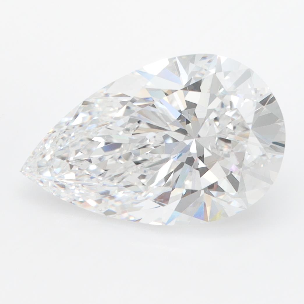 IGI 3.07 Carat Pear Lab Grown Diamond 人工培育鑽石 實驗室人造鑽石