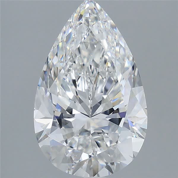 IGI 2.70 Carat Pear Lab Grown Diamond 人工培育鑽石 實驗室人造鑽石