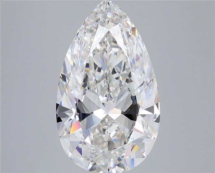 IGI 6.05 Carat Pear Lab Grown Diamond 人工培育鑽石 實驗室人造鑽石
