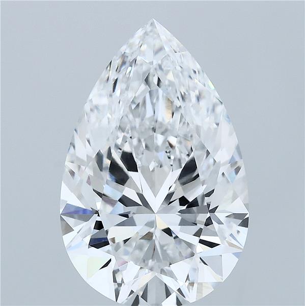IGI 4.85 Carat Pear Lab Grown Diamond 人工培育鑽石 實驗室人造鑽石