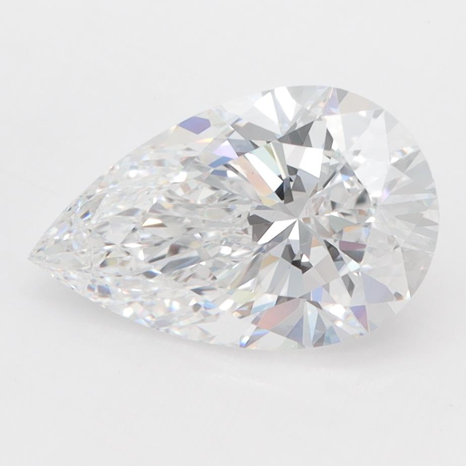 IGI 2.10 Carat Pear Lab Grown Diamond 人工培育鑽石 實驗室人造鑽石