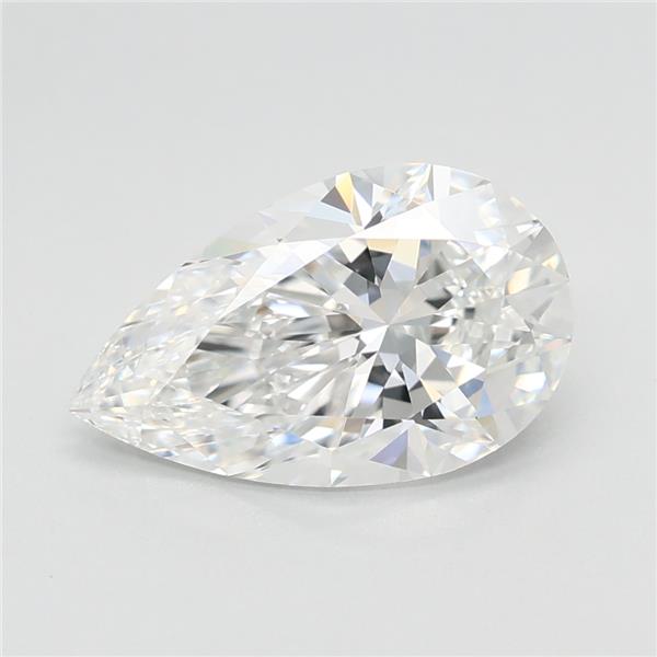 IGI 1.68 Carat Pear Lab Grown Diamond