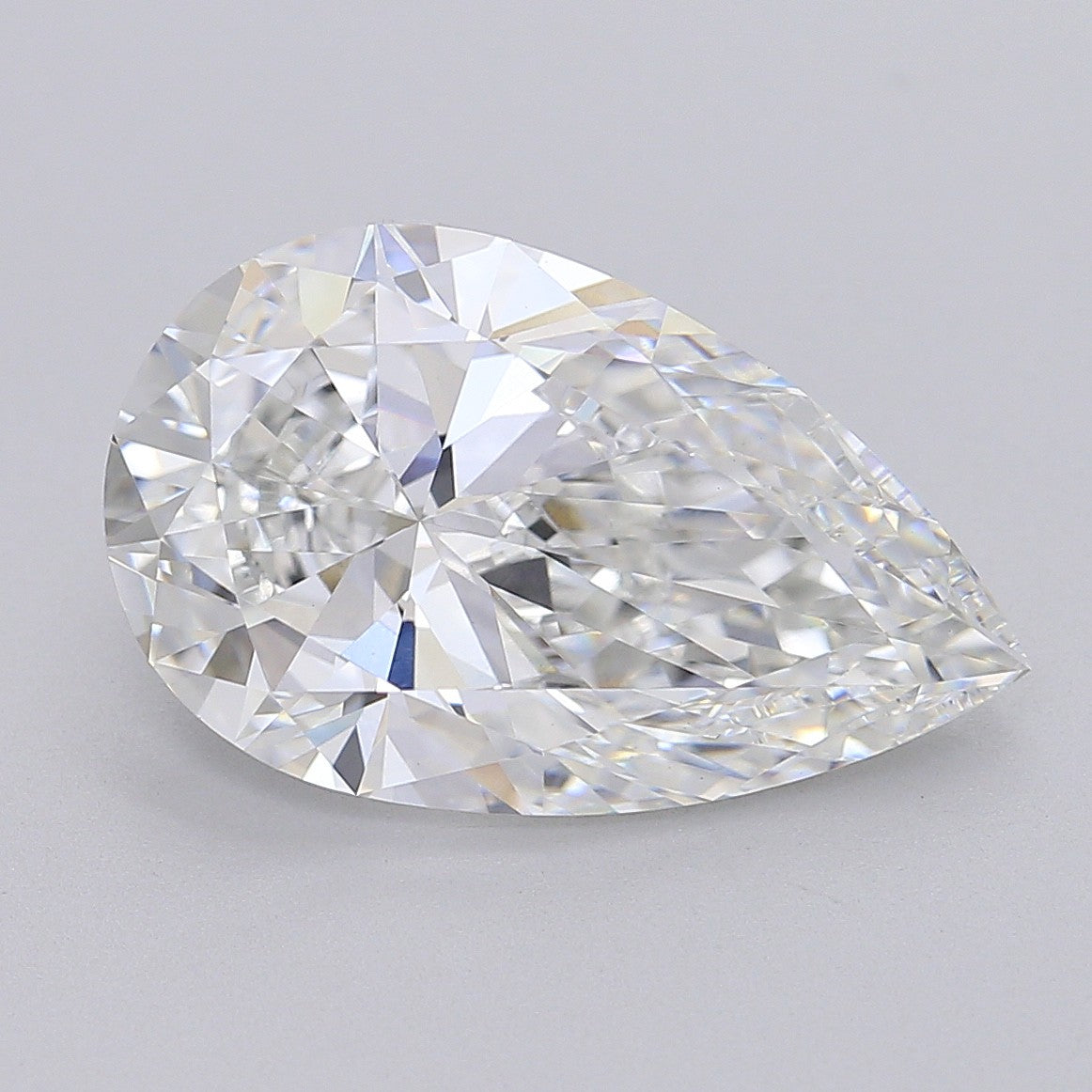 IGI 7.05 Carat Pear Lab Grown Diamond 人工培育鑽石 實驗室人造鑽石