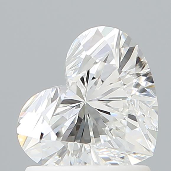 IGI 1.22 Carat Heart Lab Grown Diamond