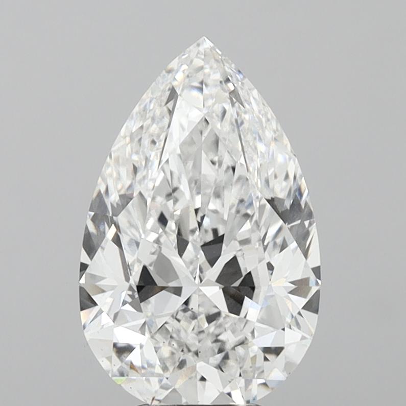 IGI 6.02 Carat Pear Lab Grown Diamond 人工培育鑽石 實驗室人造鑽石