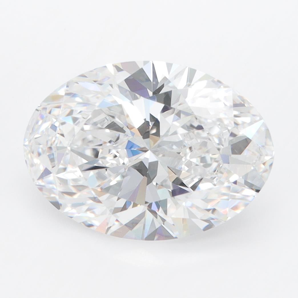 GIA 3.64 Carat Oval Lab Grown Diamond 人工培育鑽石 實驗室人造鑽石