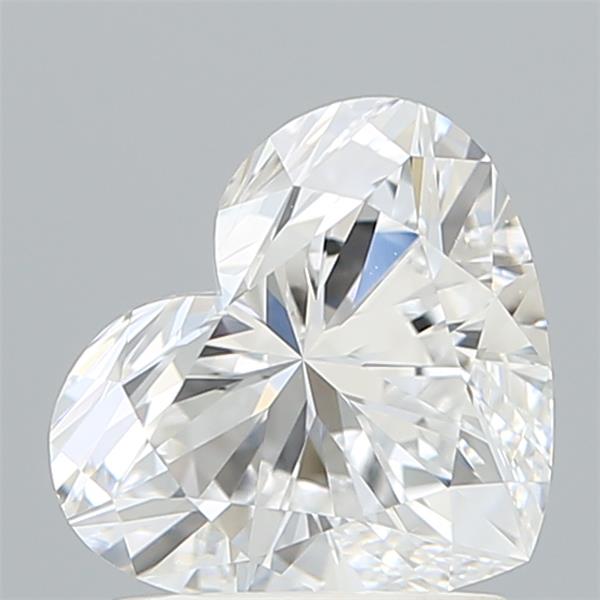 IGI 1.51 Carat Heart Lab Grown Diamond