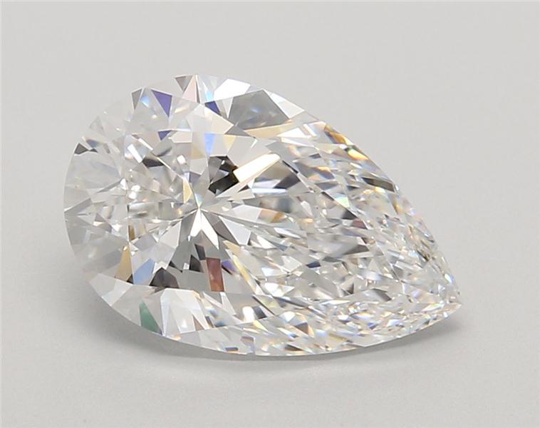 IGI 2.85 Carat Pear Lab Grown Diamond 人工培育鑽石 實驗室人造鑽石