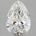 IGI 4.40 Carat Pear Lab Grown Diamond 人工培育鑽石 實驗室人造鑽石