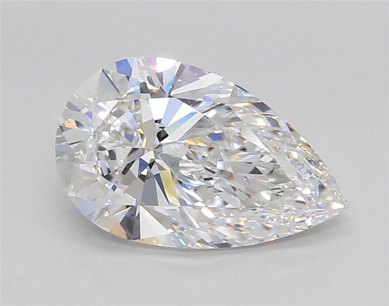 IGI 2.56 Carat Pear Lab Grown Diamond 人工培育鑽石 實驗室人造鑽石