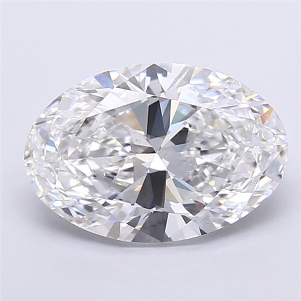 IGI 4.08 Carat Oval Lab Grown Diamond 人工培育鑽石 實驗室人造鑽石