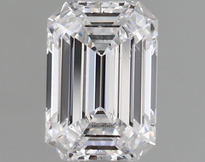 IGI 0.78 Carat Emerald Lab Grown Diamond