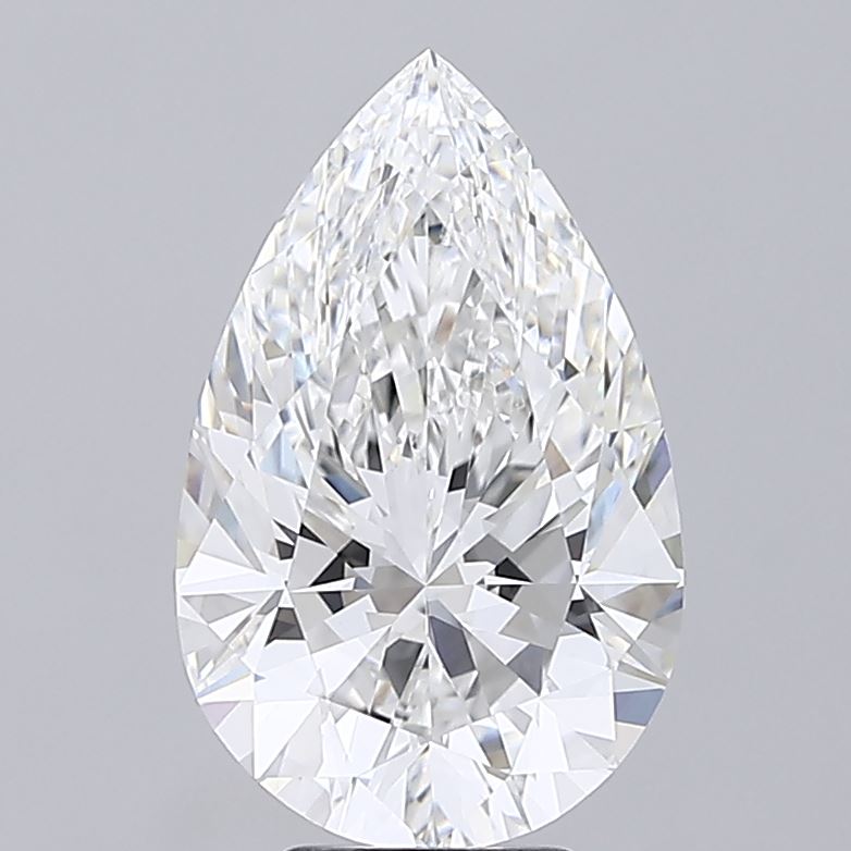 IGI 6.08 Carat Pear Lab Grown Diamond 人工培育鑽石 實驗室人造鑽石