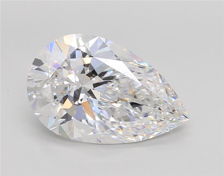 IGI 4.00 Carat Pear Lab Grown Diamond 人工培育鑽石 實驗室人造鑽石