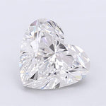 IGI 1.54 Carat Heart Lab Grown Diamond