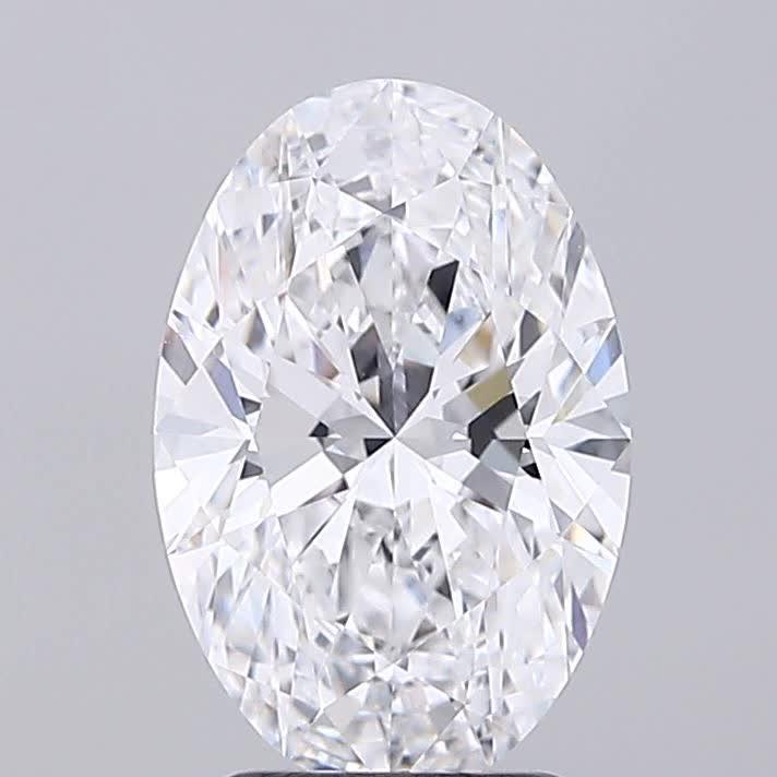 IGI 2.80 Carat Oval Lab Grown Diamond 人工培育鑽石 實驗室人造鑽石