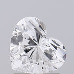IGI 1.28 Carat Heart Lab Grown Diamond