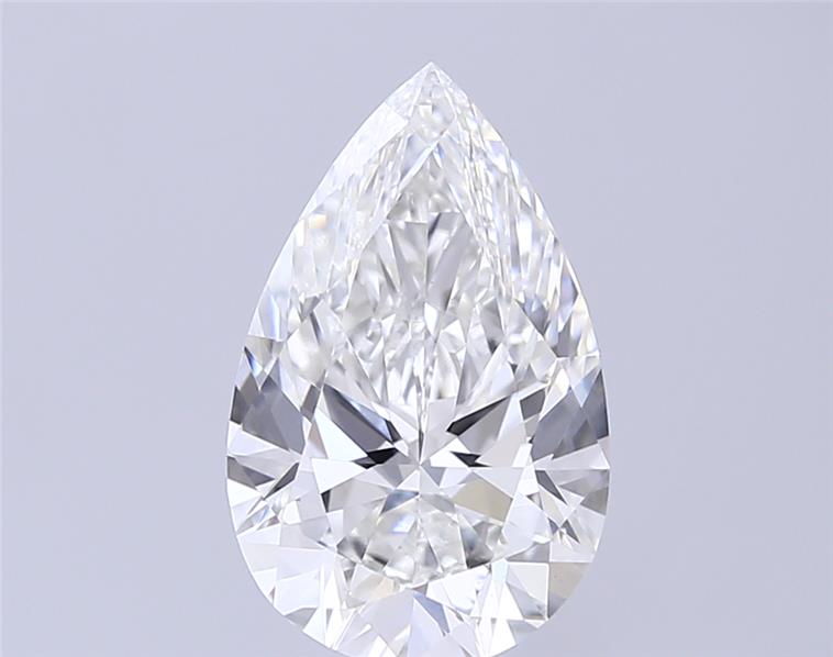 IGI 3.50 Carat Pear Lab Grown Diamond 人工培育鑽石 實驗室人造鑽石