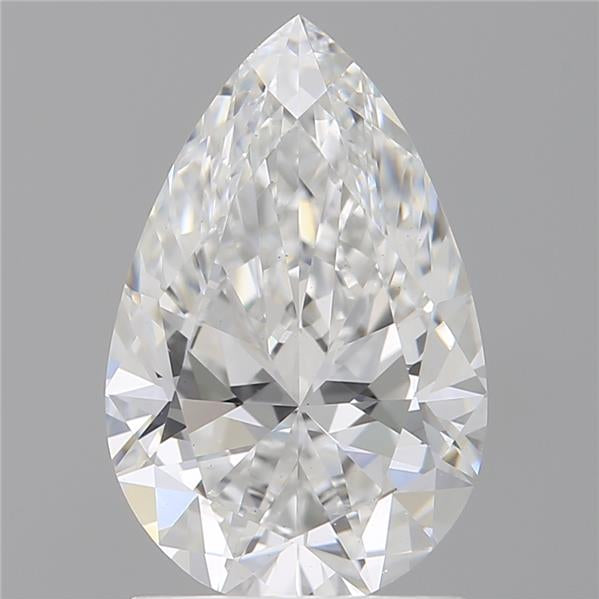 IGI 1.60 Carat Pear Lab Grown Diamond 人工培育鑽石 實驗室人造鑽石
