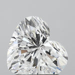 IGI 1.74 Carat Heart Lab Grown Diamond