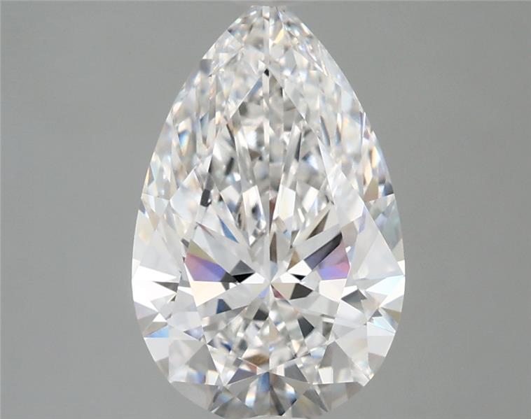 IGI 2.60 Carat Pear Lab Grown Diamond 人工培育鑽石 實驗室人造鑽石