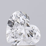 IGI 1.54 Carat Heart Lab Grown Diamond