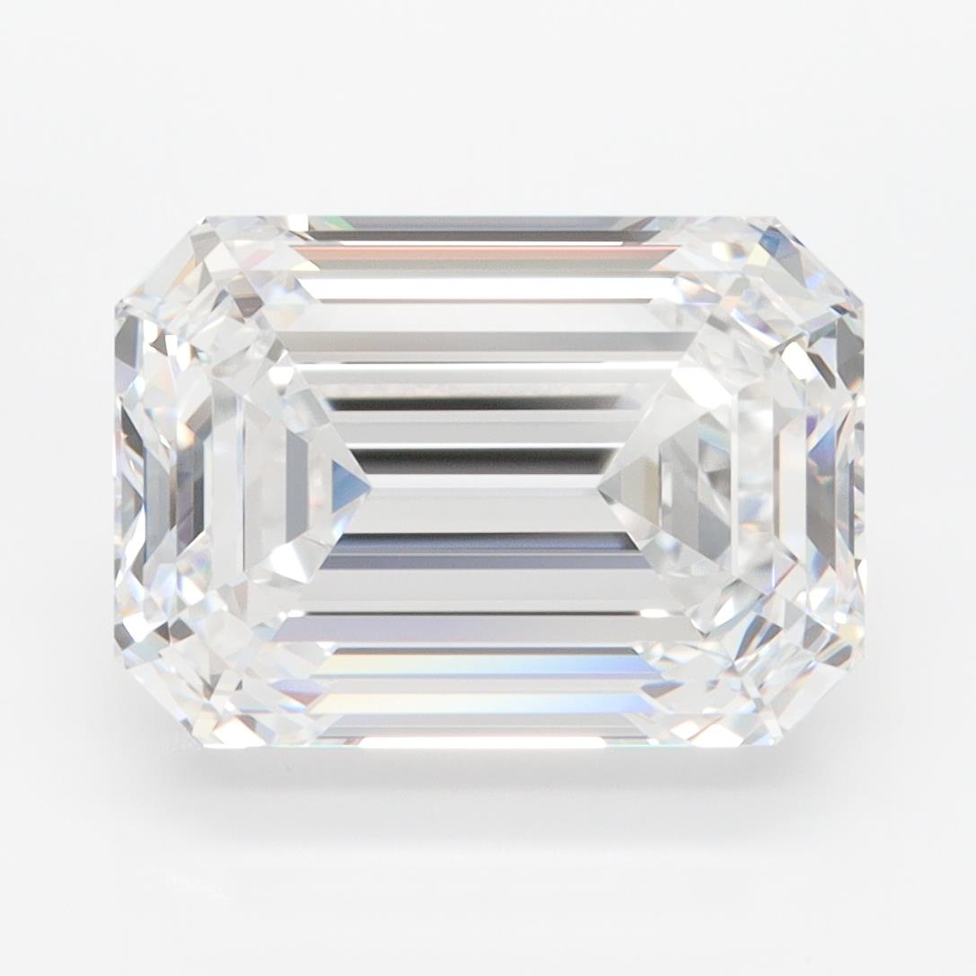 GIA 5.37 Carat Emerald Lab Grown Diamond 人工培育鑽石 實驗室人造鑽石