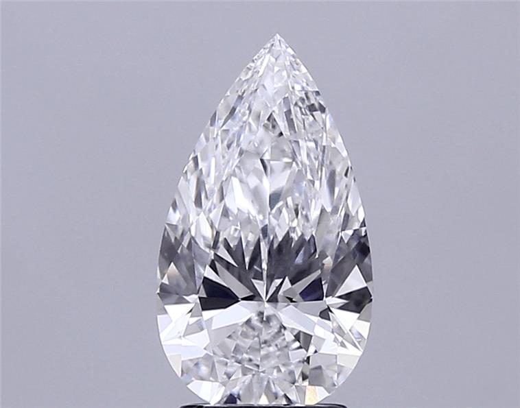 IGI 2.71 Carat Pear Lab Grown Diamond 人工培育鑽石 實驗室人造鑽石