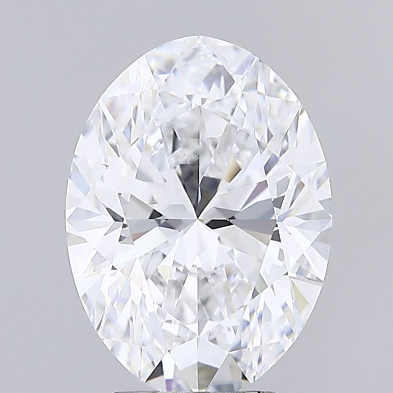 IGI 3.84 Carat Oval Lab Grown Diamond 人工培育鑽石 實驗室人造鑽石