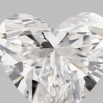 IGI 1.73 Carat Heart Lab Grown Diamond
