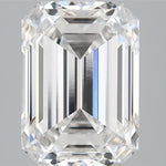 GIA 3.11 Carat Emerald Lab Grown Diamond 人工培育鑽石 實驗室人造鑽石