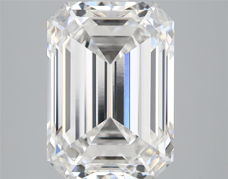 GIA 3.11 Carat Emerald Lab Grown Diamond 人工培育鑽石 實驗室人造鑽石