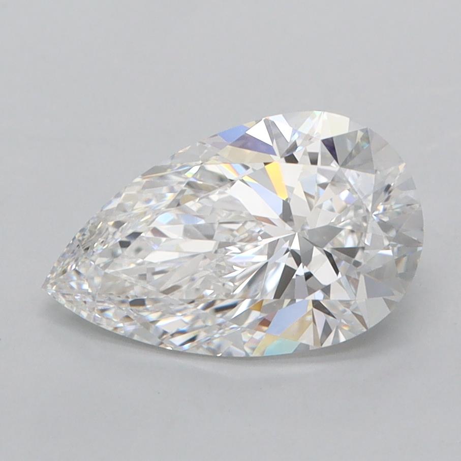 IGI 1.55 Carat Pear Lab Grown Diamond 人工培育鑽石 實驗室人造鑽石