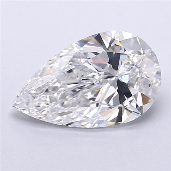 IGI 2.40 Carat Pear Lab Grown Diamond 人工培育鑽石 實驗室人造鑽石