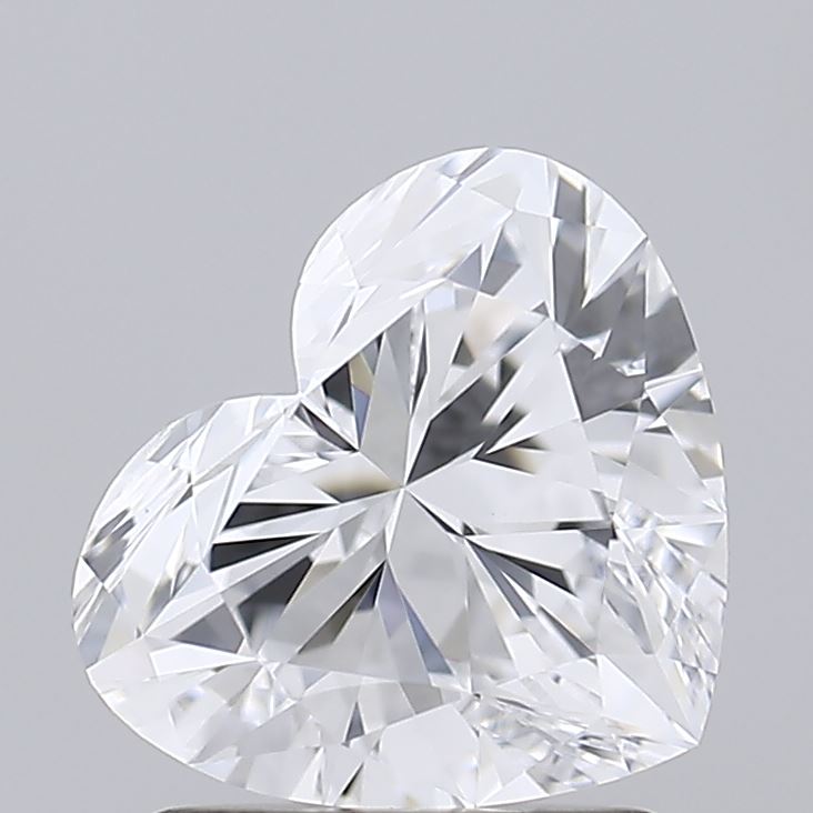 IGI 1.48 Carat Heart Lab Grown Diamond