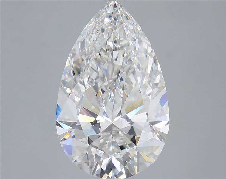 IGI 5.04 Carat Pear Lab Grown Diamond 人工培育鑽石 實驗室人造鑽石