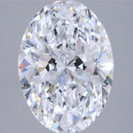 GIA 3.72 Carat Oval Lab Grown Diamond 人工培育鑽石 實驗室人造鑽石
