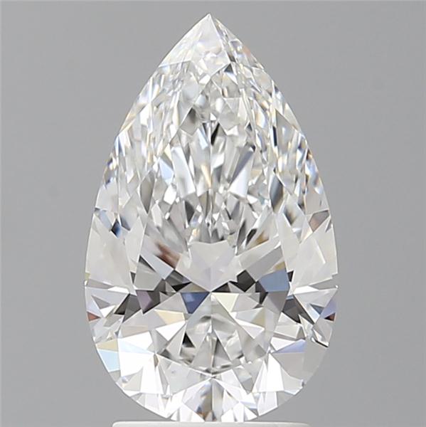 IGI 2.60 Carat Pear Lab Grown Diamond 人工培育鑽石 實驗室人造鑽石