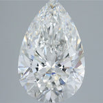 IGI 4.70 Carat Pear Lab Grown Diamond 人工培育鑽石 實驗室人造鑽石