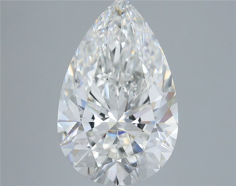 IGI 4.70 Carat Pear Lab Grown Diamond 人工培育鑽石 實驗室人造鑽石