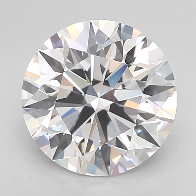 IGI 2.86 Carat Round Brilliant Lab Grown Diamond