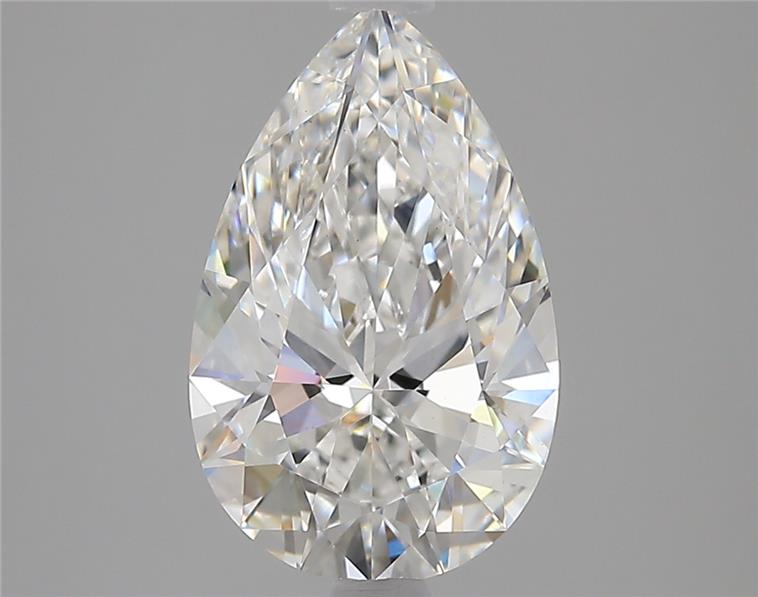 IGI 3.01 Carat Pear Lab Grown Diamond 人工培育鑽石 實驗室人造鑽石