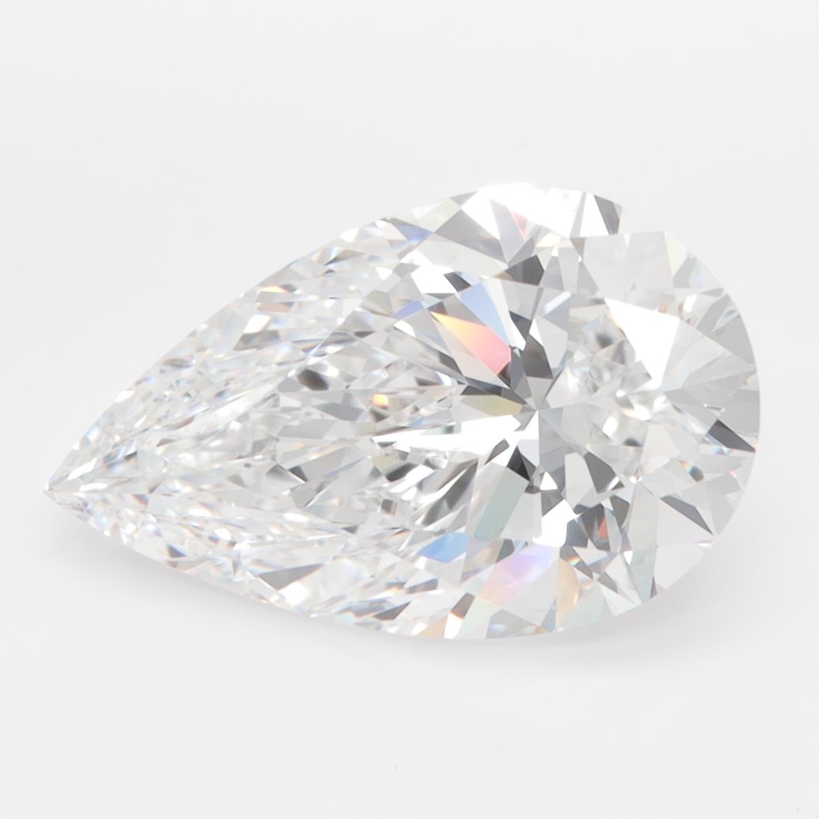 IGI 4.07 Carat Pear Lab Grown Diamond 人工培育鑽石 實驗室人造鑽石