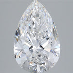 IGI 4.06 Carat Pear Lab Grown Diamond 人工培育鑽石 實驗室人造鑽石