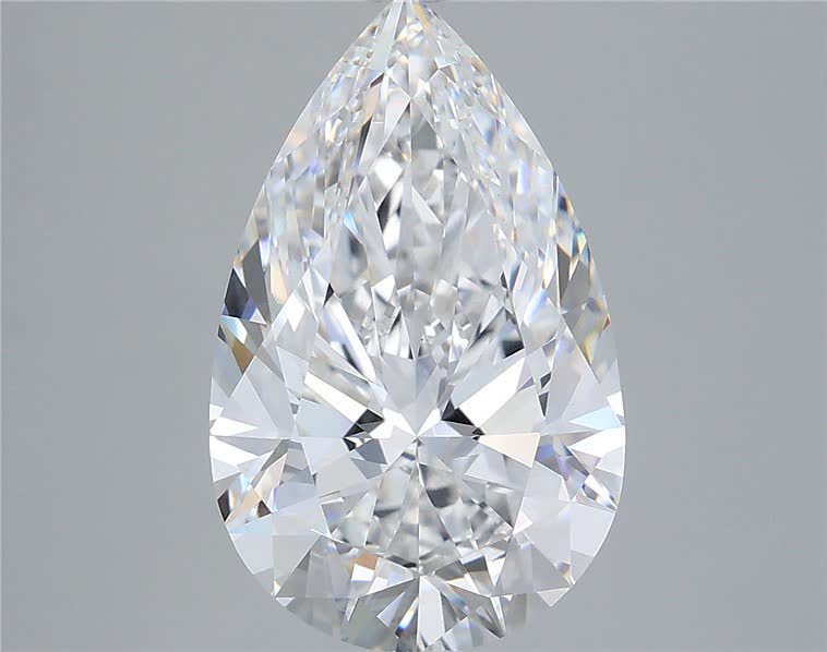 IGI 4.06 Carat Pear Lab Grown Diamond 人工培育鑽石 實驗室人造鑽石