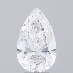 IGI 3.80 Carat Pear Lab Grown Diamond 人工培育鑽石 實驗室人造鑽石