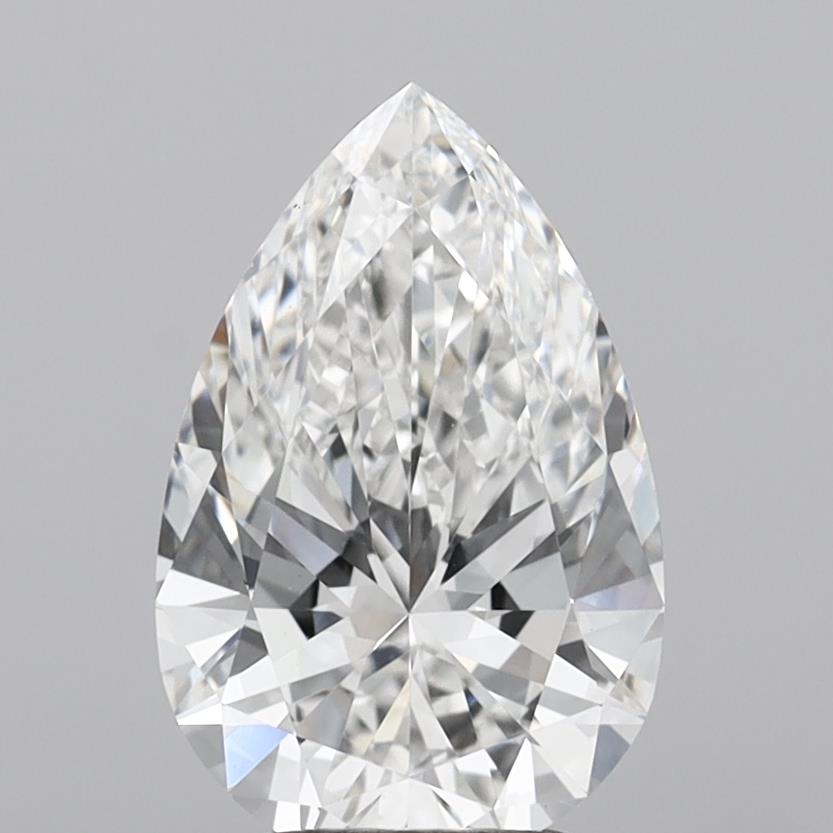 IGI 3.36 Carat Pear Lab Grown Diamond 人工培育鑽石 實驗室人造鑽石