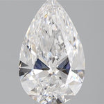 IGI 1.50 Carat Pear Lab Grown Diamond 人工培育鑽石 實驗室人造鑽石